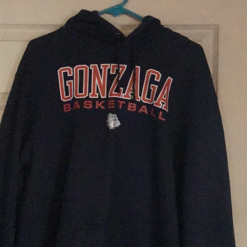 NWOT GONZAGA UNIVERSITY BASKETBALL HOODIE 2XL